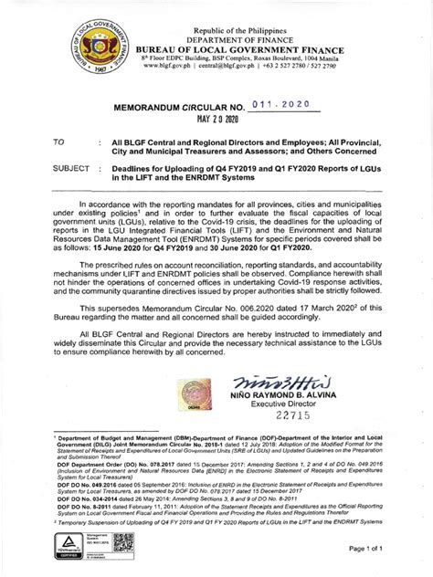 enrdmt blgf|BLGF MC No. 011.2020 .
